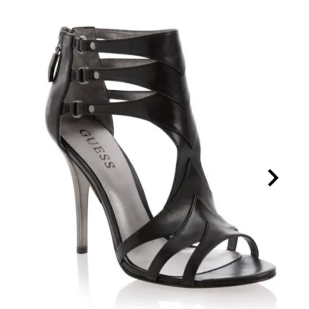 Guess GW Nimble gladiator heeled‎ sandals Size 10M B48